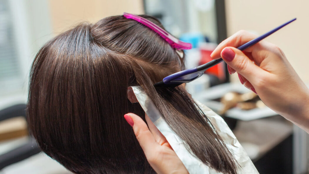 رنگ مو اصفهان اینستاگرام